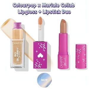 🆕️Colourpop X Mariale Lipstick + Lipgloss Duo | Digital Twin + Player 1